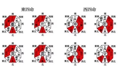 西四命住宅|八宅風水算命，房屋風水學入門，東四命西四命家居風。